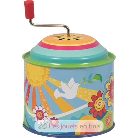 Sunshine happiness metal music box GK60835 Goki 1