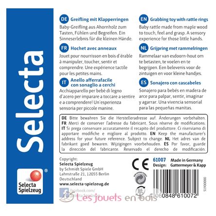 Rondello rattles SE0115-583 Selecta 2