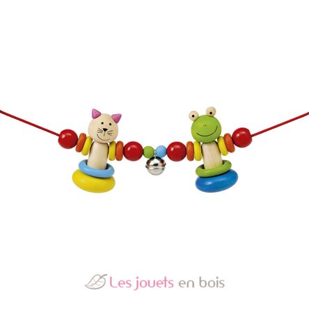 Amici - Pram chain with two friends SE1362-4201 Selecta 2