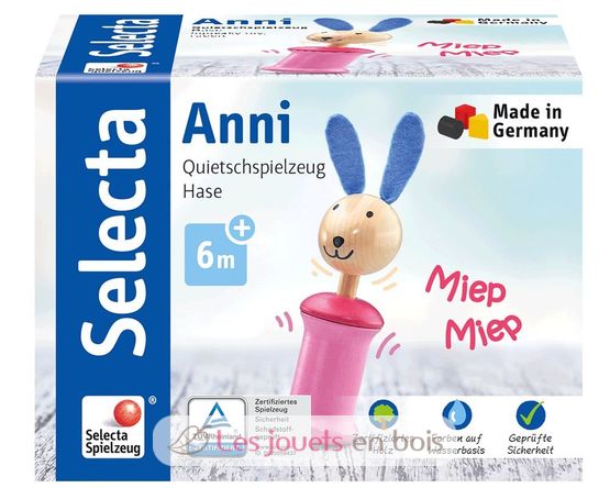 Anni Rabbit grabbing toy SE61057 Selecta 3