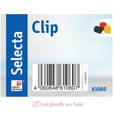 Solid wood clips 3.5 cm SE61060 Selecta 2