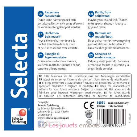 Carello rattle SE61061 Selecta 4
