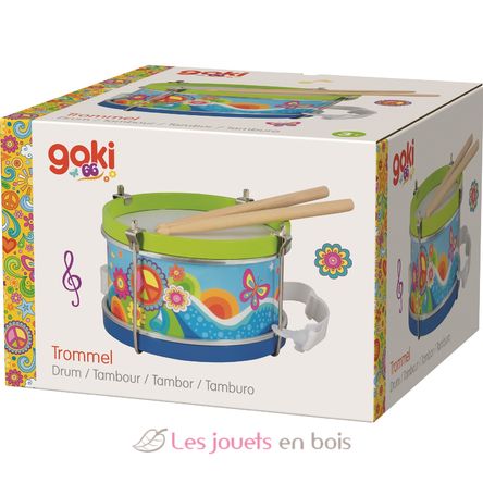 Flower Power Drum GK61848 Goki 2