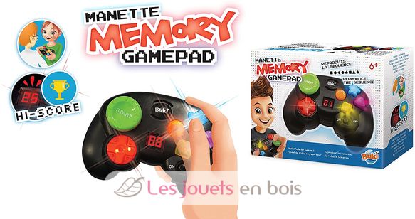 Memory Gamepad BUK6209 Buki France 4