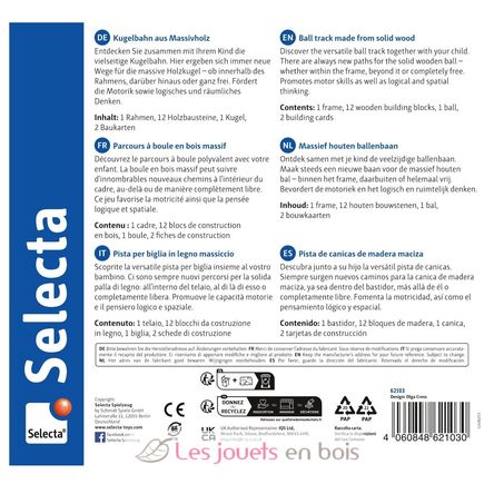 Ball track made from solid wood SE62103 Selecta 3