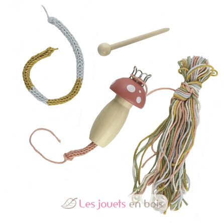 DIY Wool kit - Pompoms and French Knitter EG630200 Egmont Toys 2