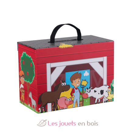 Travel Box Play Set - Farm KI63386 Kidkraft 4