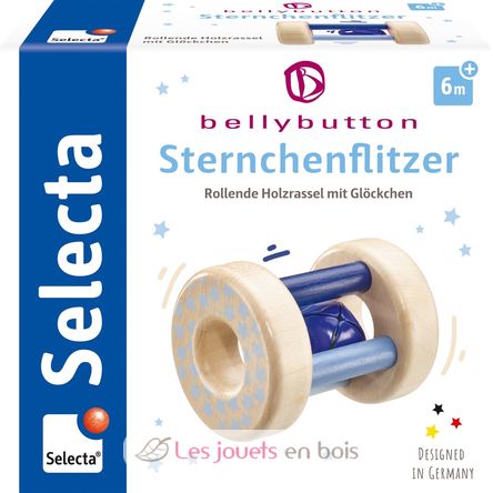 Little stars rattle blue SE64011 Selecta 2
