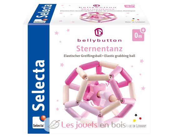 Rattle Star dance pink SE64021 Selecta 3