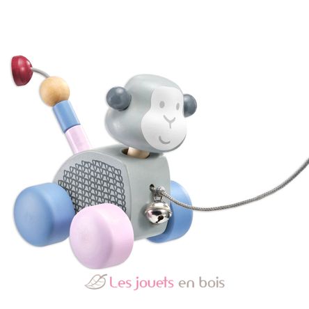 Pull-along monkey SE64025 Selecta 1