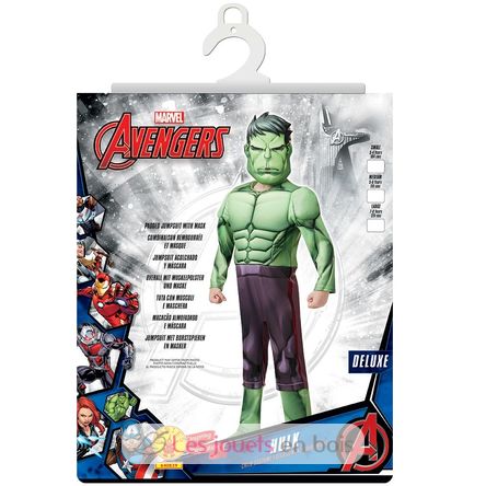Hulk deluxe child costume 3-4 years R640839-T34 Rubies 4