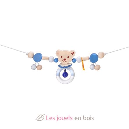 Steiff Bear stroller toy chain blue SE64305 Selecta 7