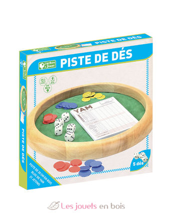 Wooden Dice Track JJ66470 Jeujura 2