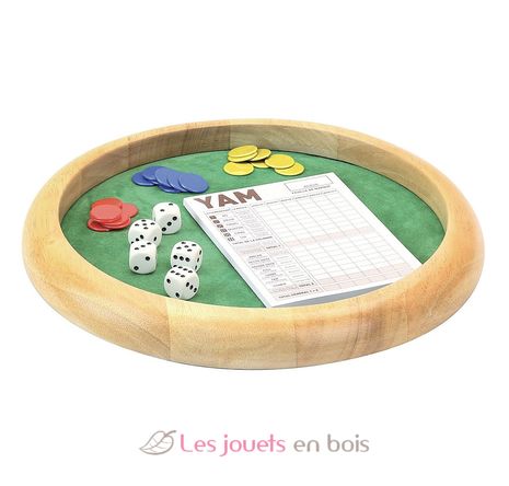 Wooden Dice Track JJ66470 Jeujura 1