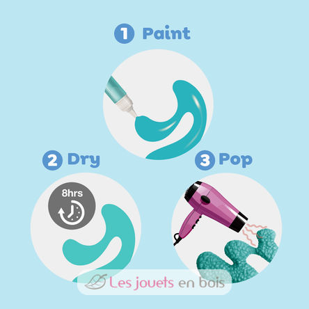 Scented Puffy Popcorn Pens TT-7-0170 Tiger Tribe 10