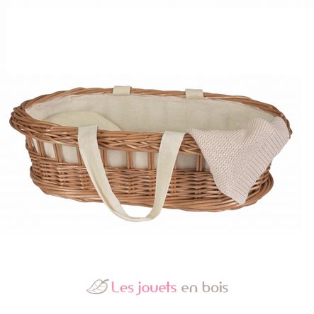 Wicker carry cot for dolls EG700217 Egmont Toys 1