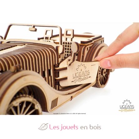 Roadster VM-01 mechanical model kit U-70052 Ugears 2