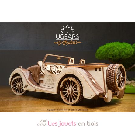 Roadster VM-01 mechanical model kit U-70052 Ugears 7