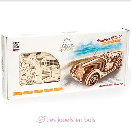 Roadster VM-01 mechanical model kit U-70052 Ugears 8