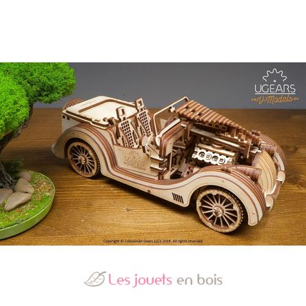 Roadster VM-01 mechanical model kit U-70052 Ugears 6
