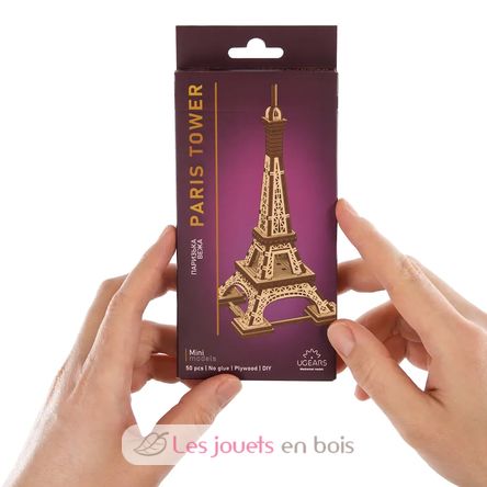Mini Eiffel Tower model kit U-70249 Ugears 3