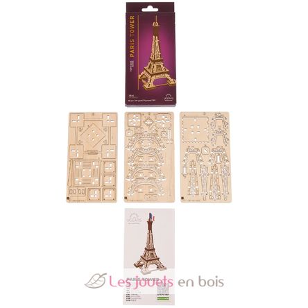 Mini Eiffel Tower model kit U-70249 Ugears 4