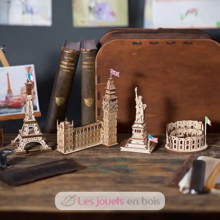 Mini Eiffel Tower model kit U-70249 Ugears 8