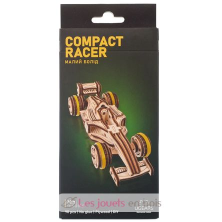 Compact Racer mechanical model kit U-70252 Ugears 11