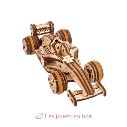 Compact Racer mechanical model kit U-70252 Ugears 3