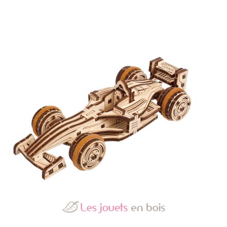 Compact Racer mechanical model kit U-70252 Ugears 4