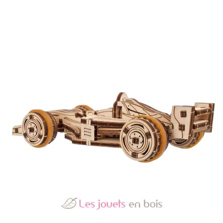 Compact Racer mechanical model kit U-70252 Ugears 8