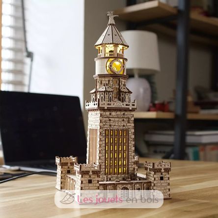 Lighthouse of Alexandria mechanical model kit U-70254 Ugears 14