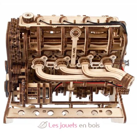 V8 Engine mechanical model kit U-70264 Ugears 6