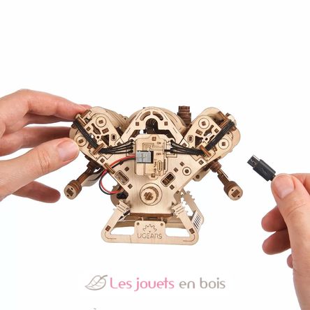 V8 Engine mechanical model kit U-70264 Ugears 8