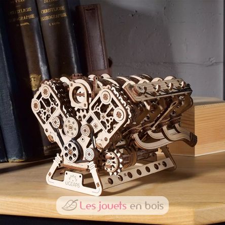 V8 Engine mechanical model kit U-70264 Ugears 14