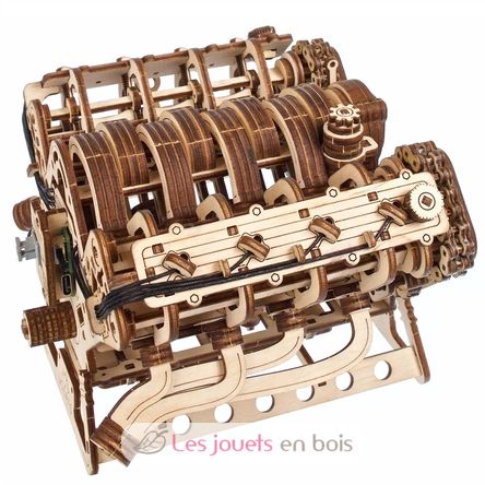 V8 Engine mechanical model kit U-70264 Ugears 1