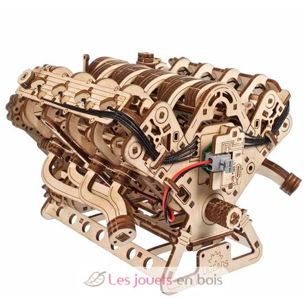 V8 Engine mechanical model kit U-70264 Ugears 2