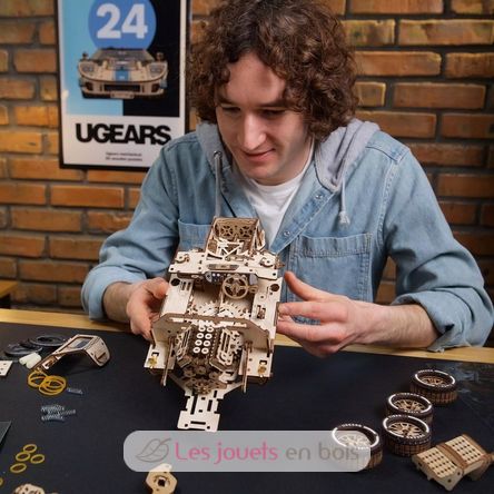 UGT-24 Endurance Racer mechanical model kit U-70267 Ugears 6