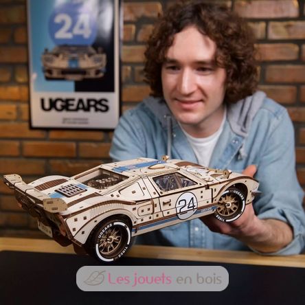 UGT-24 Endurance Racer mechanical model kit U-70267 Ugears 11