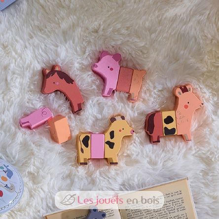Magnetic Farm Animals Sarah Betz V7116 Vilac 7