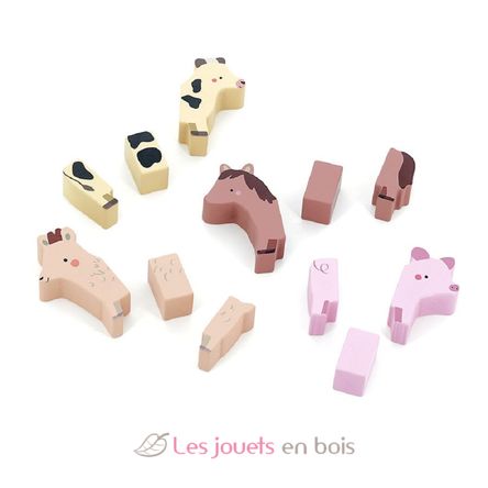 Magnetic Farm Animals Sarah Betz V7116 Vilac 3