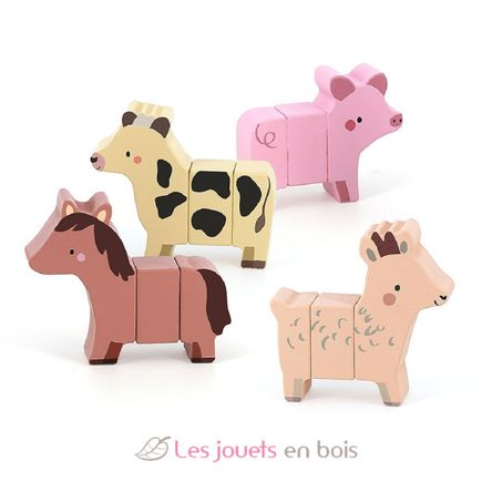 Magnetic Farm Animals Sarah Betz V7116 Vilac 5