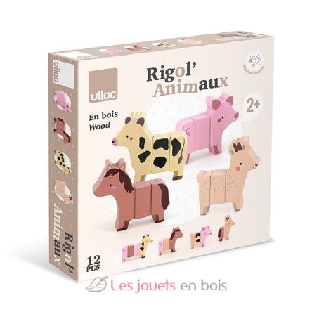 Magnetic Farm Animals Sarah Betz V7116 Vilac 8