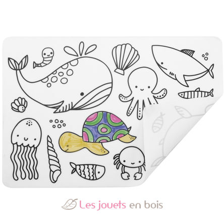 Coloring Placemat - Ocean UL7117 Ulysse 1