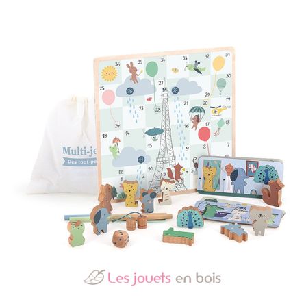 Multi-games for toddlers Sarah Betz V7117 Vilac 2