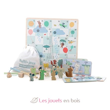 Multi-games for toddlers Sarah Betz V7117 Vilac 1