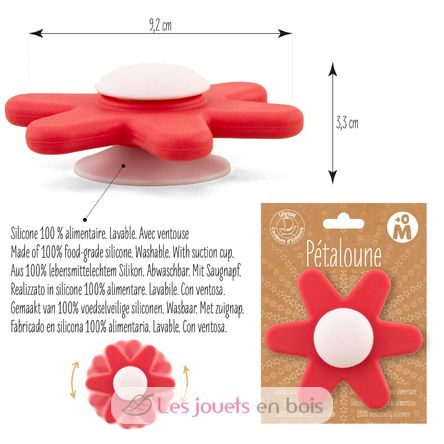Red Flower Sensory Spinner UL7126 Ulysse 3