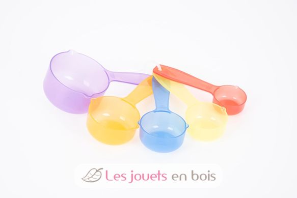 Translucent colour measuring cups TK-73125 TickiT 4