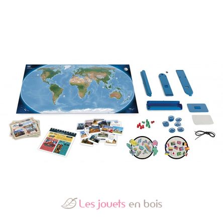 Magnetic World Map BUK-7346 Buki France 2