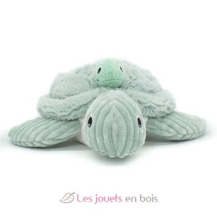 Plush Ptipotos tortoise mom baby mint DE73503 Les Déglingos 6